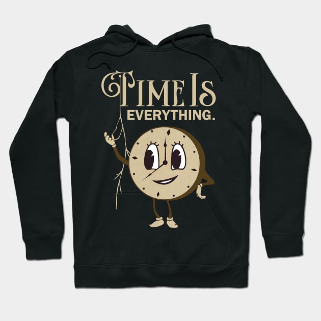 Time Is Everything X - Miss Minutes Hoodie by LopGraphiX